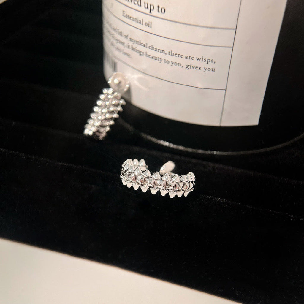 CARTIER CLASH SMALL HOOP EARRINGS