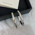 Chanel Coco Crush Earring Hoops Earrings